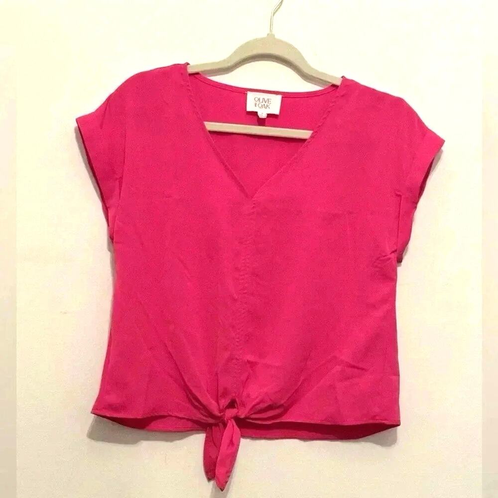 Summer Top Hot pink size small